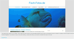 Desktop Screenshot of fisch-fotos.de