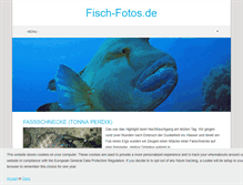 Tablet Screenshot of fisch-fotos.de